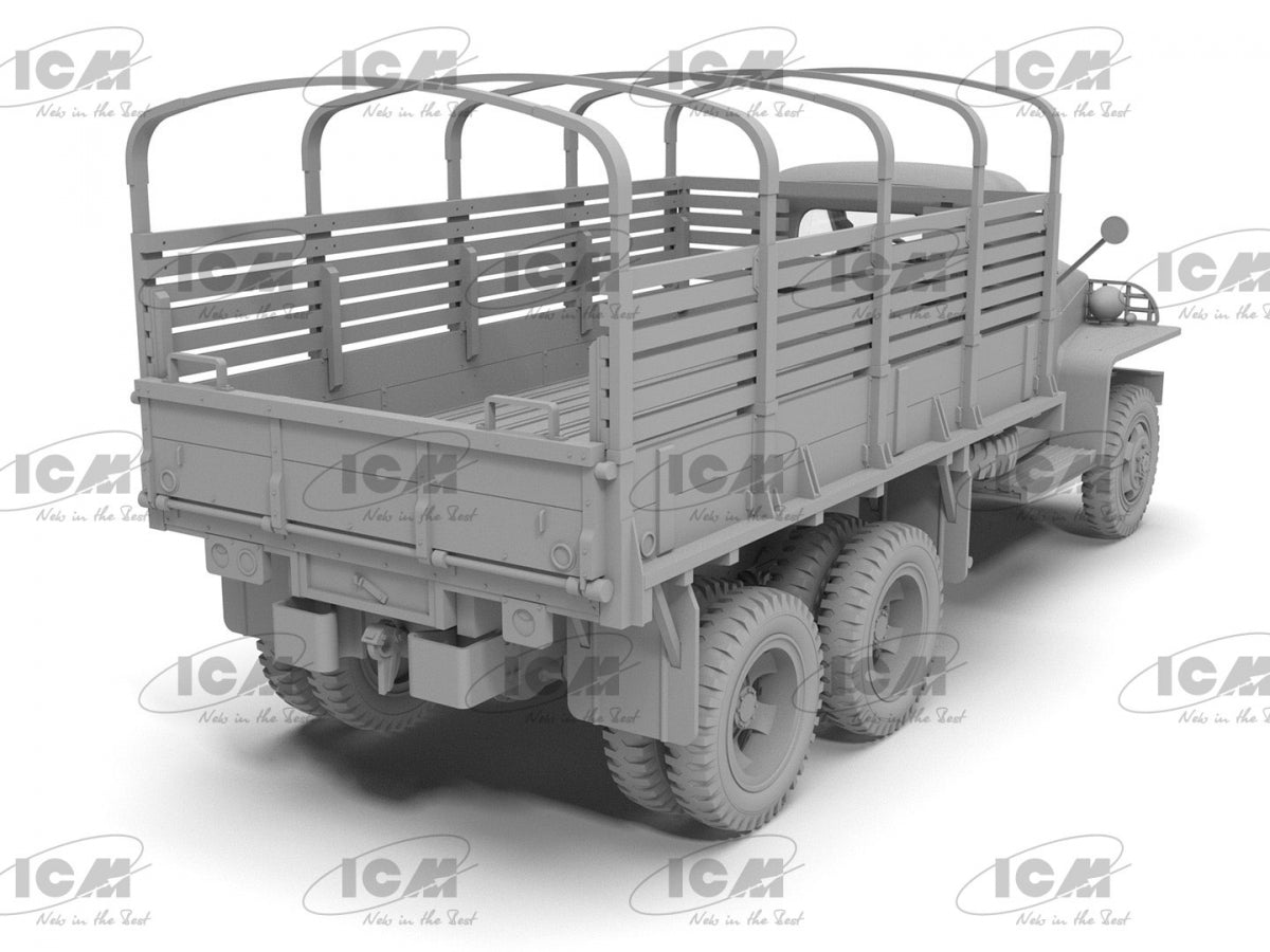 ICM 35490 US military truck Studebaker US-6-U3 1/35 – zdjęcie 3