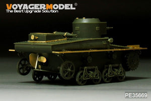 Voyager Model PE35669 WWII Russian T-37 Amphibious Light tank (FOR HOBBYBOSS 83818/83819) 1/35 – zdjęcie 3