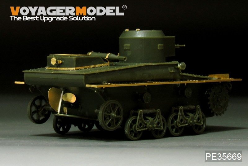 Voyager Model PE35669 WWII Russian T-37 Amphibious Light tank (FOR HOBBYBOSS 83818/83819) 1/35 – zdjęcie 3