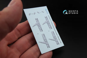 Quinta Studio QP32001 F-14 tail reinforcement plates (for Tamiya kit) 1/32 – zdjęcie 2