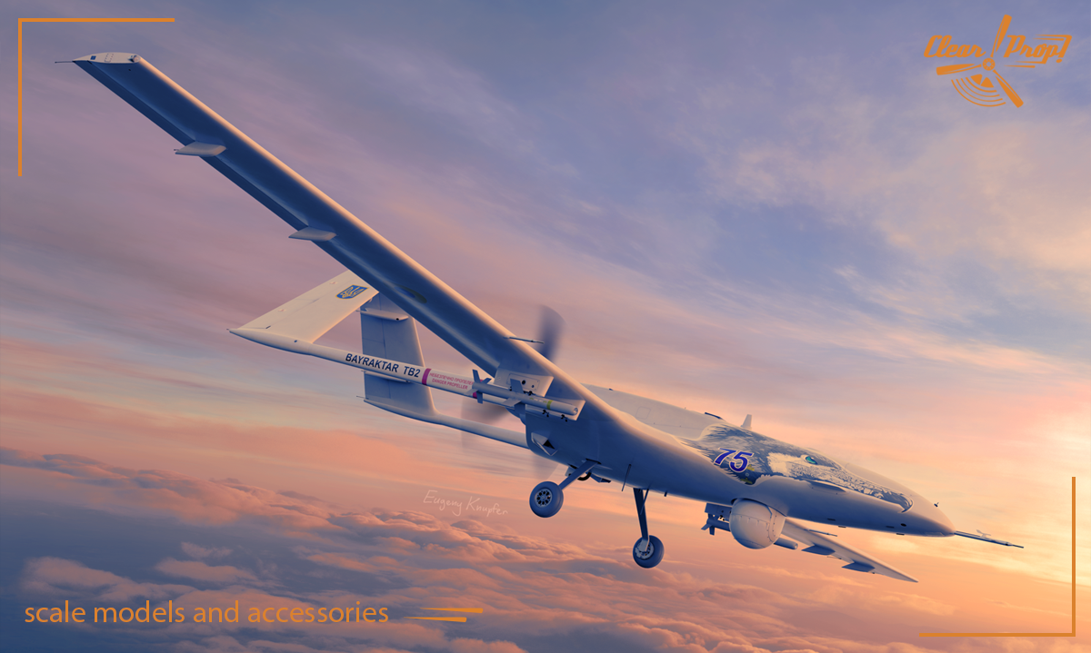 Clear Prop! CP3503 TB.2 UAV Ukrainian Navy STARTER KIT 1/35 – image 3