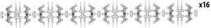 MiniArt 37050 T-55 RMSh WORKABLE TRACK LINKS. EARLY TYPE 1/35 – image 3