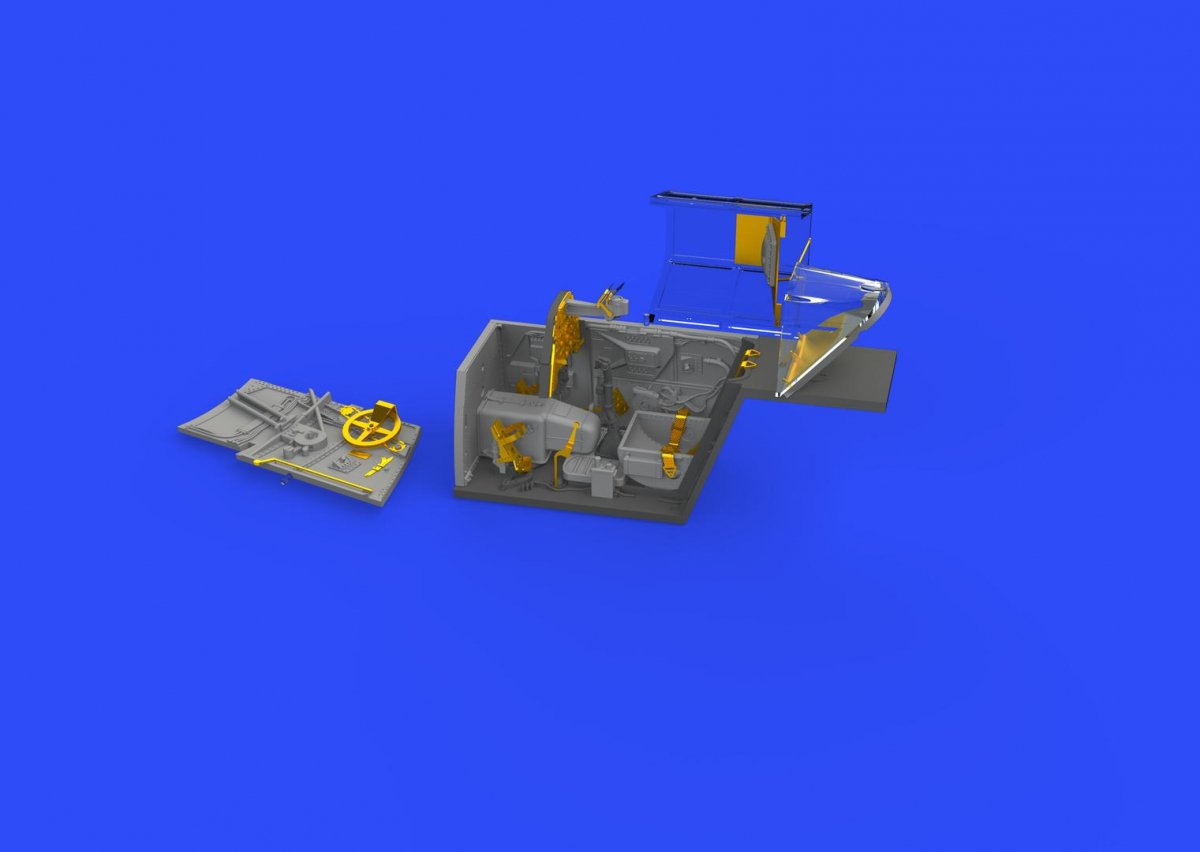 Eduard 648340 Bf 109G-4 cockpit EDUARD 1/48 – image 3