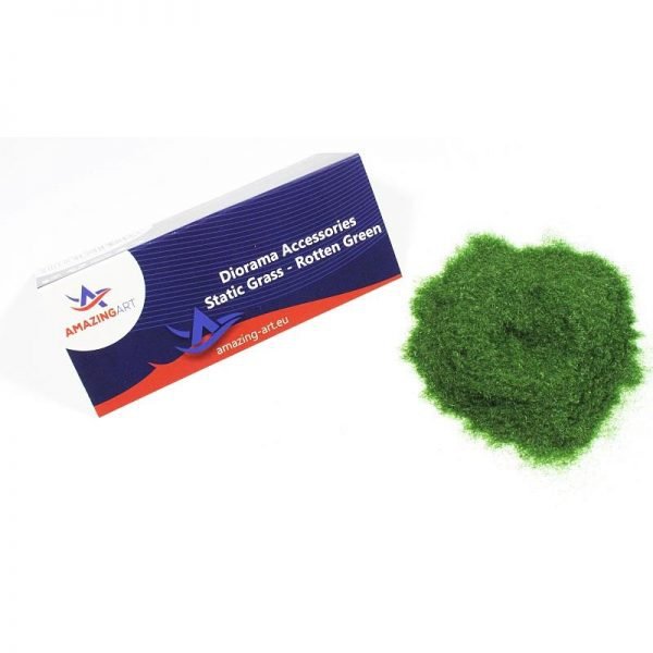 Amazing Art 13678 Herbe statique 1 mm - Vert pourri