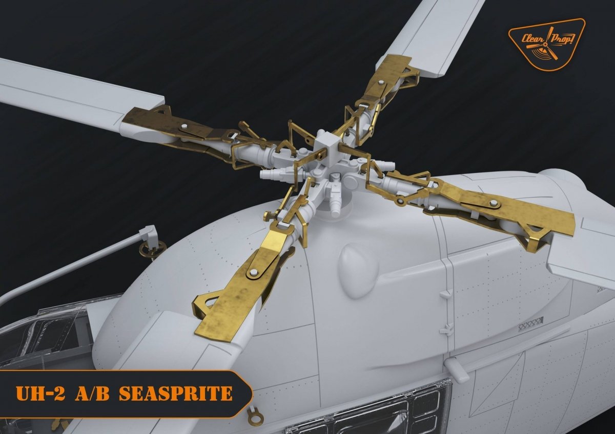 Clear Prop! CP72002 UH-2 A/B Seasprite ADVANCED KIT 1/72 – zdjęcie 7