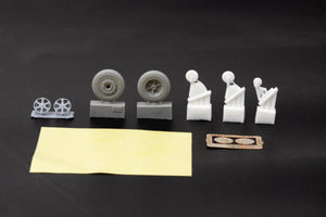 Eduard 6481090 F4F-4 wheels late ACADEMY 1/48 – zdjęcie 3