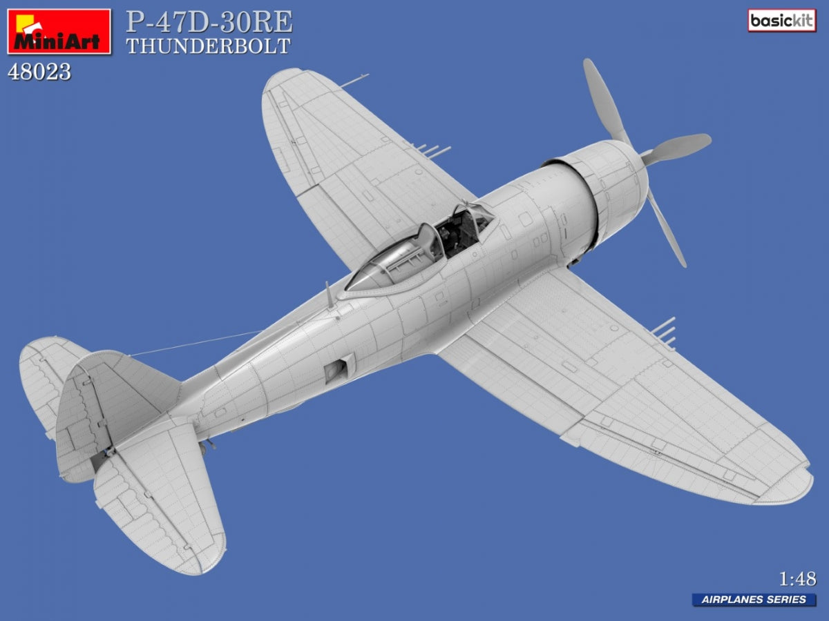 MiniArt 48023 P-47D-30RE THUNDERBOLT. BASIC KIT 1/48 – zdjęcie 12