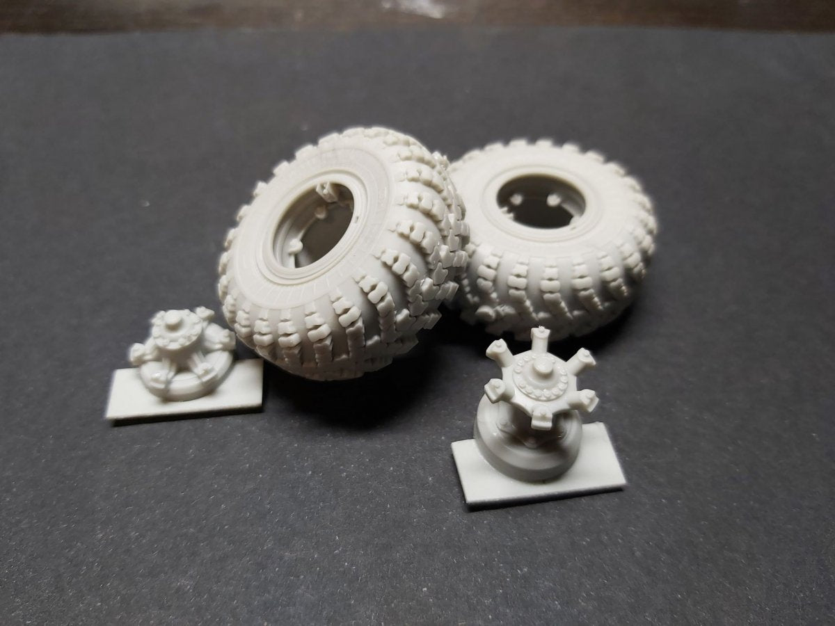 Panzer Art RE35-616 KRAZ-255B road wheels 1/35 – immagine 7