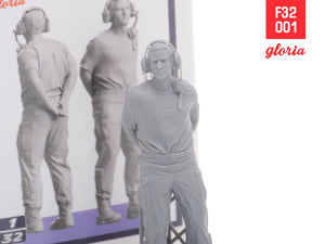 Gloria F32001 Ground Crew US Air Force vol.1 3D Printed Figures 1/32 – immagine 4