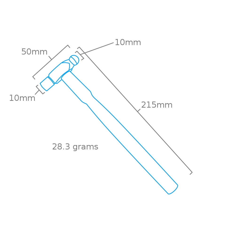 Modelcraft PHA1287-01 Ball Pein Hammer (1oz/28g) – zdjęcie 2