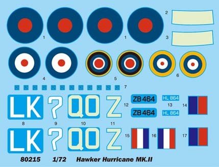 Hobby Boss 80215 Hurricane MK II 1/72 – zdjęcie 5