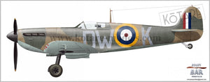 Kotare K32001 Spitfire Mk.Ia Mid. 1/32 – zdjęcie 4