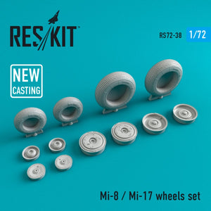 RESKIT RS72-0038 MI-8/MI-17 WHEELS SET 1/72