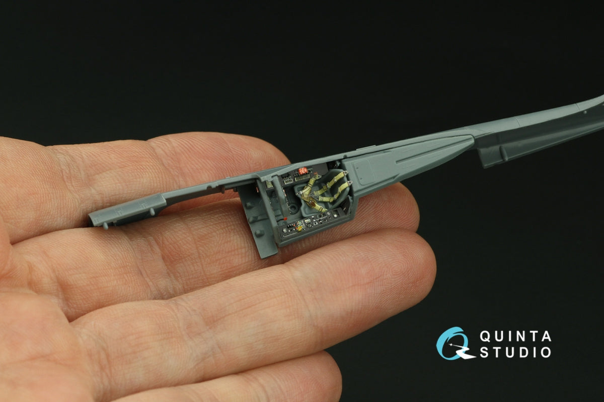 Quinta Studio QD72044 Fw 190A-5 3D-Printed &amp;amp; colored Interior on decal paper (Eduard) 1/72 – image 3