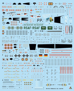 Italeri 2783 TORNADO GR.1/IDS - GULF WAR 1/48 – zdjęcie 7