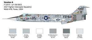 Italeri 2515 F-104 STARFIGHTER A/C 1/32 – zdjęcie 4