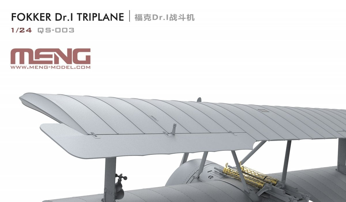 Meng Model QS-003 Fokker Dr.I Triplane 1/24 – zdjęcie 7