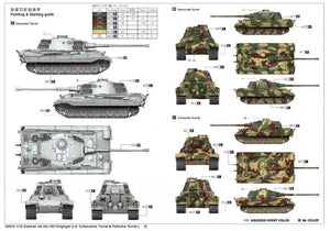 Trumpeter 00910 German Kingtiger 2in1 (Henschel Turret Porsche Turret) 1/16 – zdjęcie 4