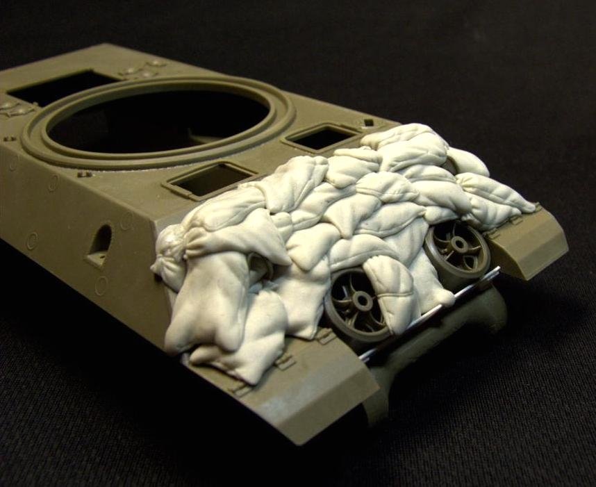 Panzer Art RE35-094 Sand armor for M10 “Wolverine” tank destroyer 1/35 – zdjęcie 4