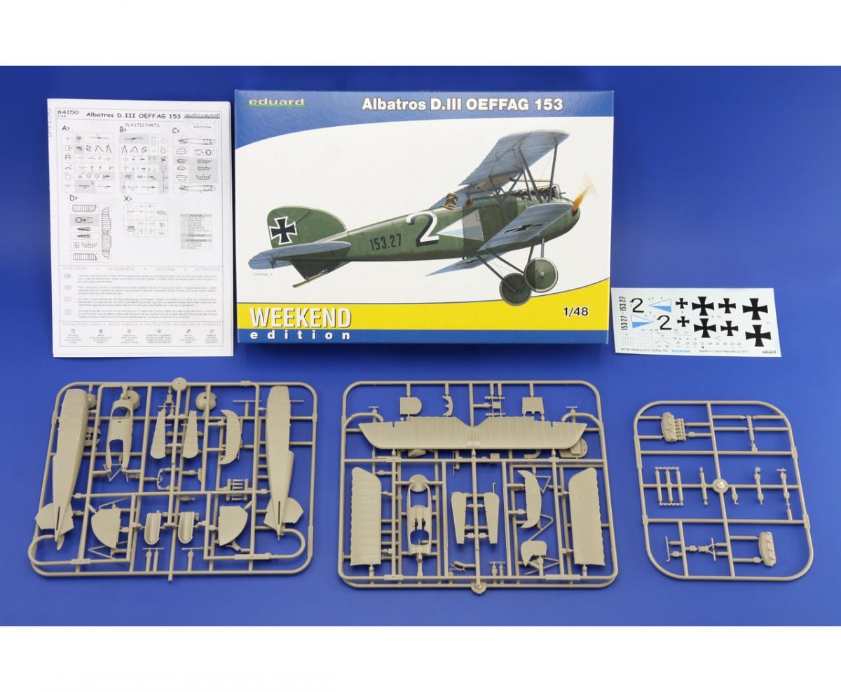 Eduard 84150 Albatros D. III OEFFAG 153 1/48 – zdjęcie 2