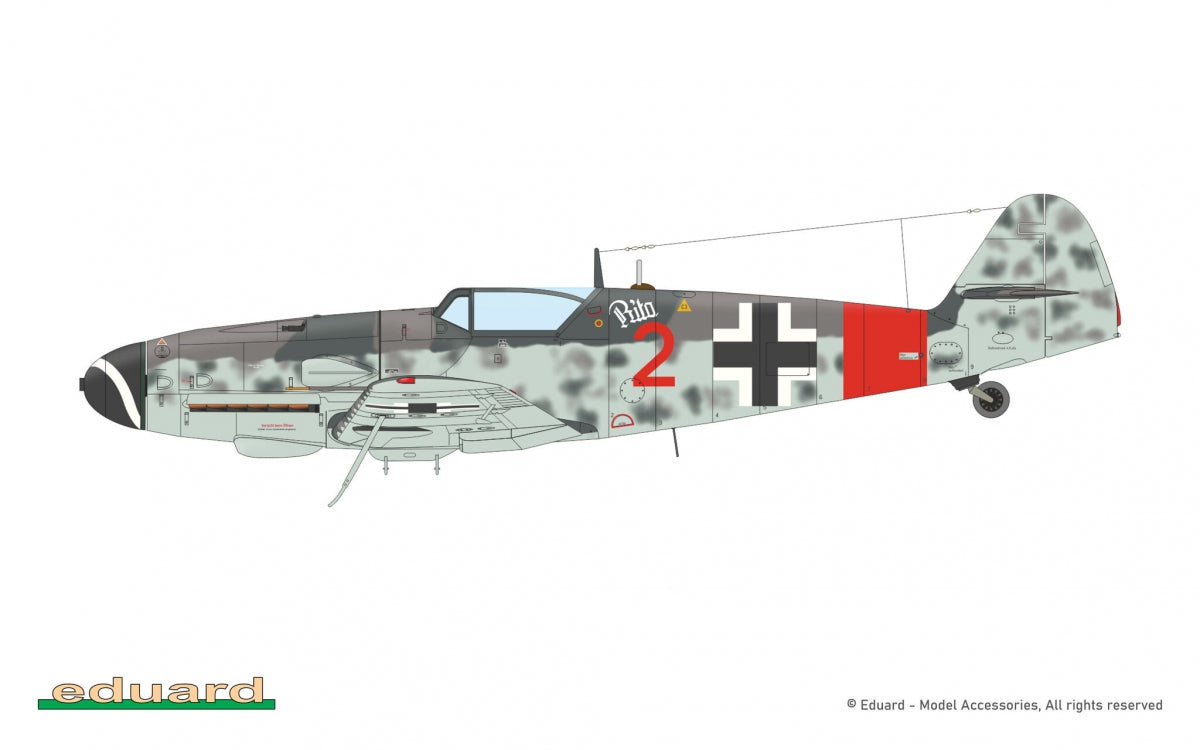 Eduard 2150 Gustav Pt.3 Dual Combo - Bf 109G-6/AS And Bf 109G-14/AS - The Limited Edition 1/72 – image 7