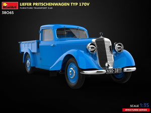 MiniArt 38065 LIEFER PRITSCHENWAGEN TYPE 170V. FURNITURE TRANSPORT CAR 1/35 – image 6