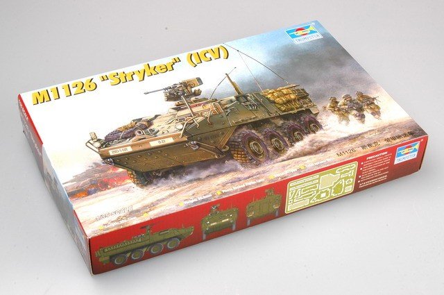 Trumpeter 00375 Stryker Light Armored Vehicle ICV 1/35 – image 2