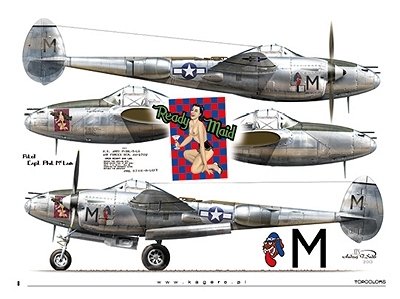 Kagero 15040 Pacific Lightnings Part I (decal) PL/EN – image 2