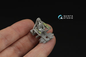 Quinta Studio QD72220 FM-2 Wildcat 3D-Printed &amp; coloured Interior on decal paper (Arma Hobby) 1/72