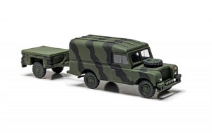 Airfix 02324 LWB Landrover (Hard Top) and Trailer 1/76