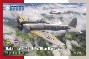 Special Hobby 72479 Nakajima Ki-43-II Ko/Otsu Hayabusa ‘Japan&amp;#39;s allies’ 1/72