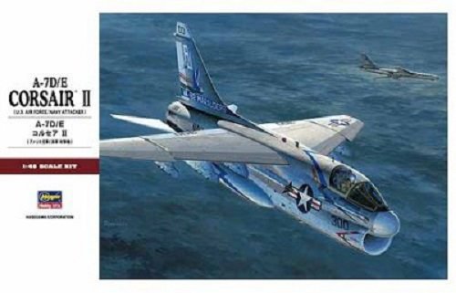 Hasegawa PT47 A-7D/E Corsair II US Air Force/Navy Attacker (1/48)