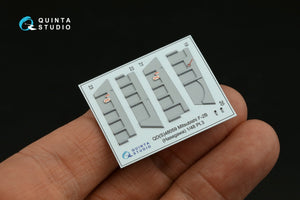 Quinta Studio QDS-48059 Mitsubishi F-2B 3D-Printed coloured Interior on decal paper (Hasegawa) (small version) 1/48 – zdjęcie 7