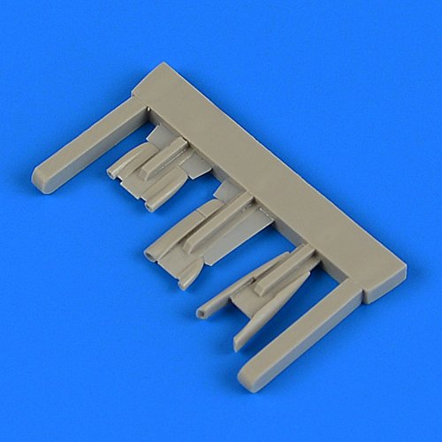 Quickboost QB72580 MiG-21MF air scoops for Eduard 1/72