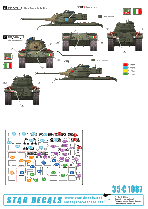 Star Decals 35-C1087 M47 Patton 3 1/35 – zdjęcie 2