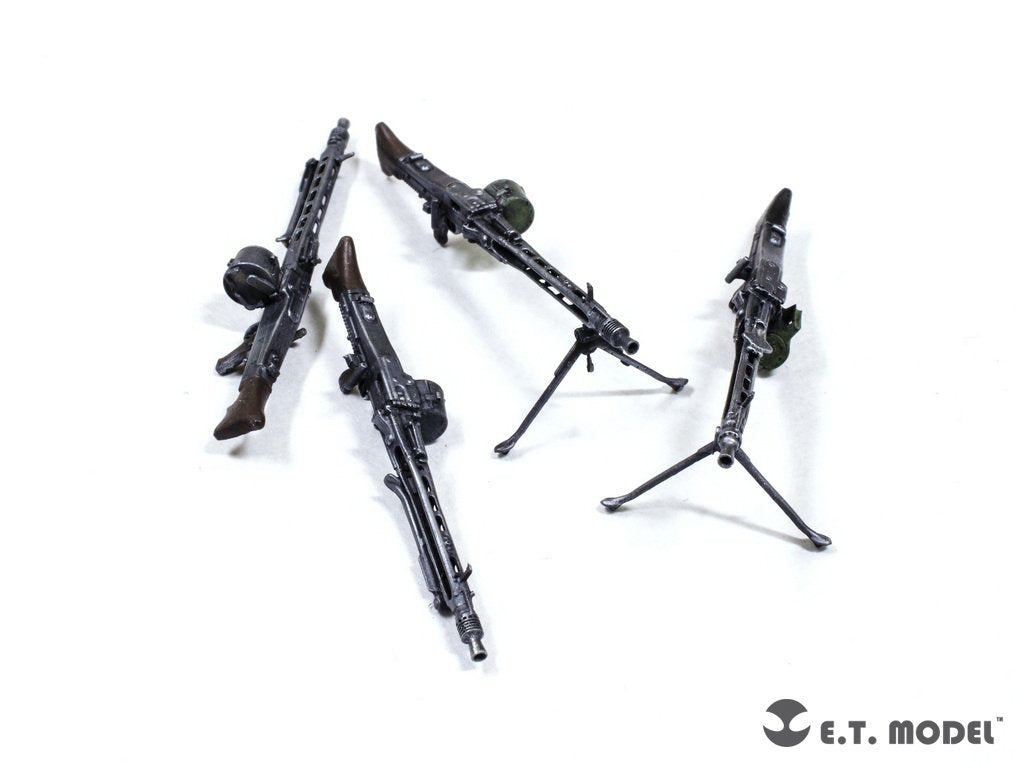 E.T. Model P35-218 Modern German Mg3 Machinegun &amp;amp; Ammo Box ( 3D Print ) 1/35 – zdjęcie 2