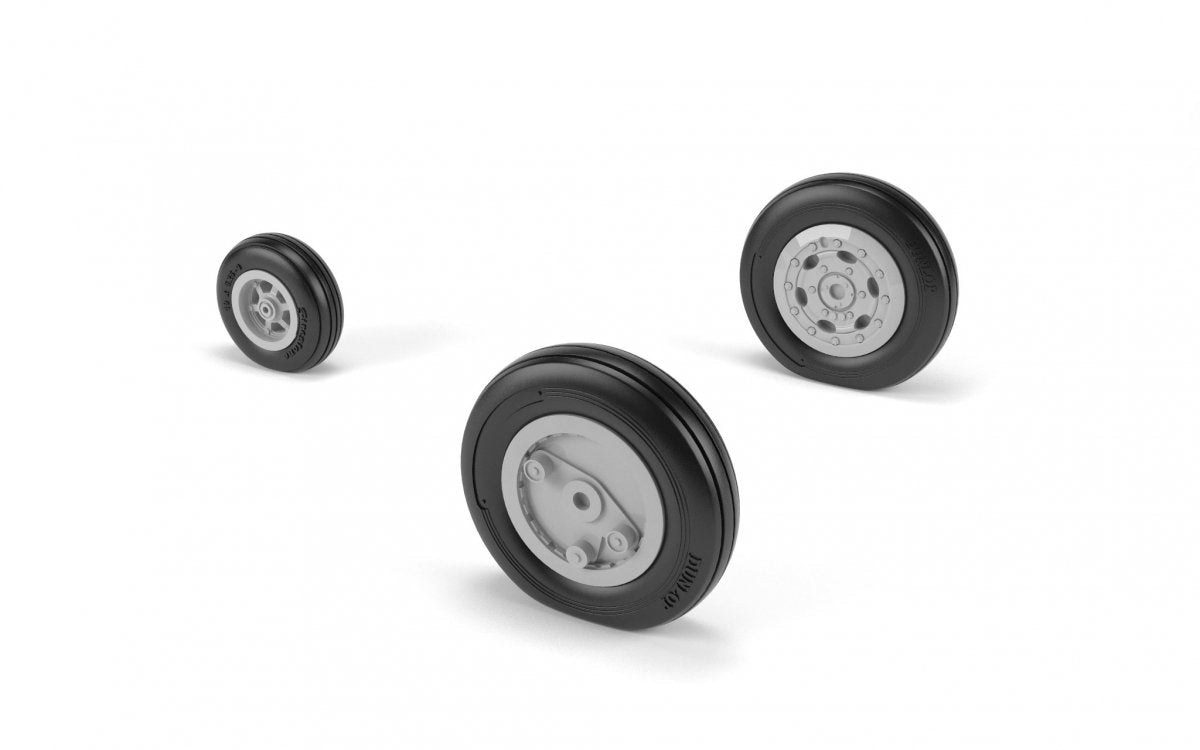 Armory Models AW48406 Hawker Hunter wheels w/ weighted tires 1/48