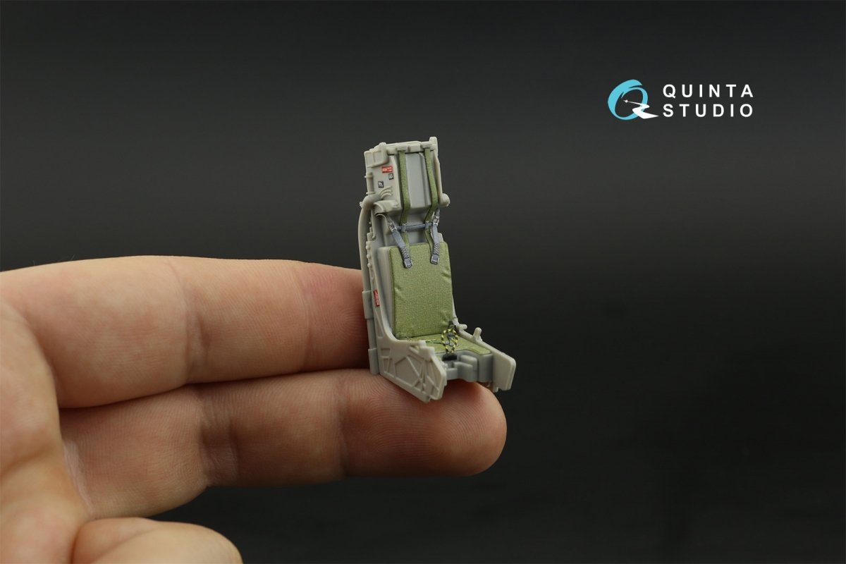 Quinta Studio QD32100 F/A-18F late / EA-18G 3D-Printed &amp;amp; coloured Interior on decal paper (Trumpeter) 1/32 – zdjęcie 11