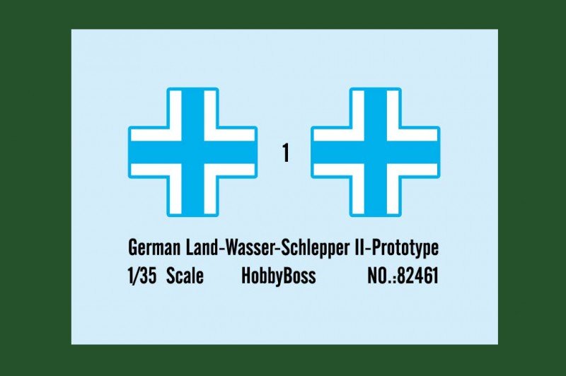 Hobby Boss 82461 German Land-Wasser-Schlepper II-Prototype 1/35 – zdjęcie 2