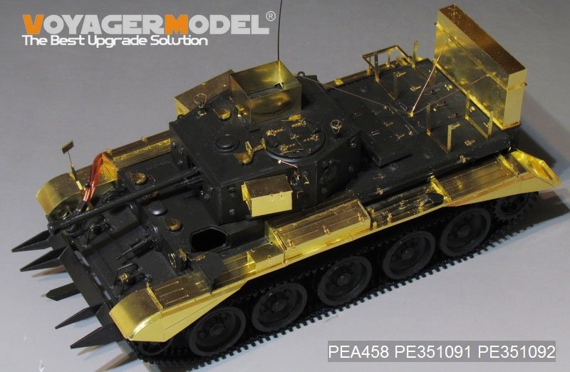 Voyager Model PEA458 WWII UK Cromwell Mk. IV/Centaur CSMk IV Deep Wading Trunks（For TAMIYA 35221/35232) 1/35 – image 2