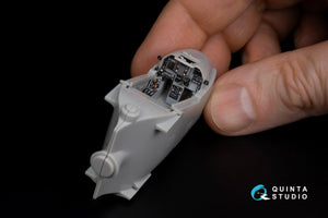 Quinta Studio QDS-48305 AV-8B Early 3D-Printed &amp;amp; colored Interior on decal paper (Hasegawa) (Small version) 1/48 – image 9