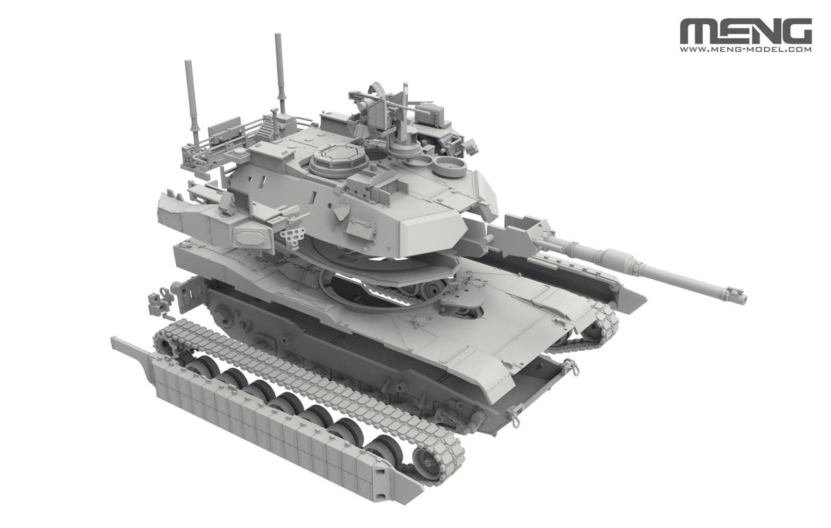 Meng 72-016 U.S. MBT M1A2 SEP V2 Abrams 1/72 – image 4