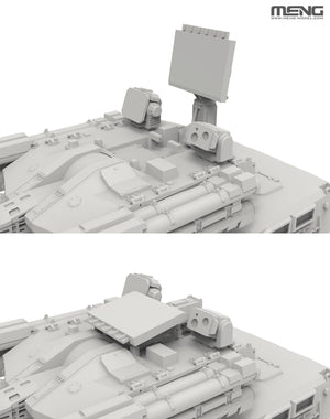 Meng 72-017 Chinese Type 625E AA Gun &amp;amp; Missile Integrated Weapon System 1/72 – obrázek 5