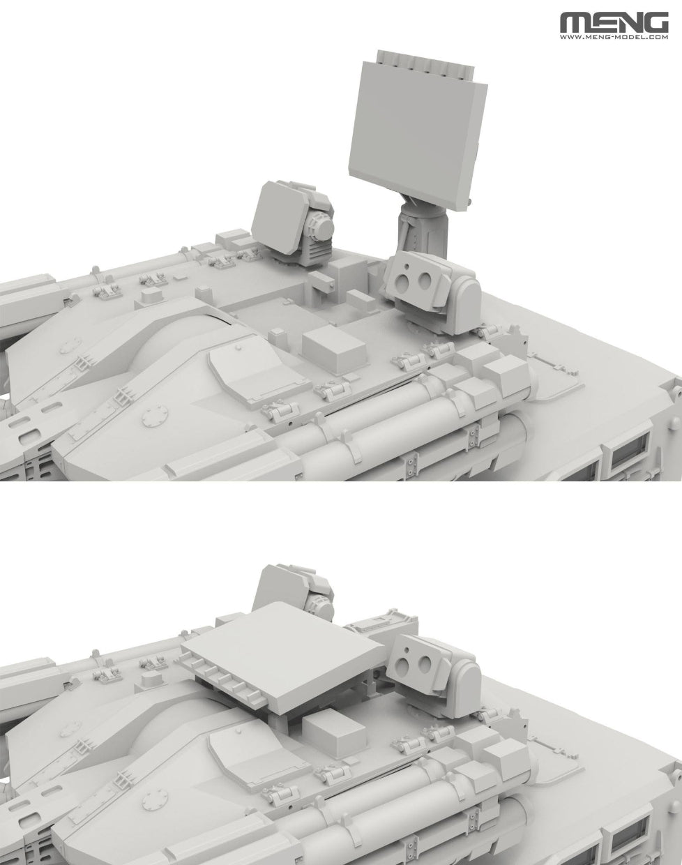 Meng 72-017 Chinese Type 625E AA Gun &amp;amp; Missile Integrated Weapon System 1/72 – obrázek 5