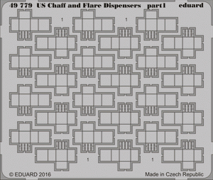 Eduard 49779 US Chaff and Flare Dispensers 1/48 – image 2