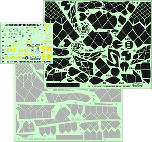 ModelMaker Decals D48157 F-16C Viper Demo Team &amp;quot;Venom” 1/48 – zdjęcie 2