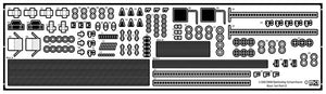 MK1 Design MD-20025 DKM Battleship SCHARNHORST VALUE PACK for Trumpeter 1/200 – image 17