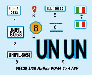 Trumpeter 05525 Italian PUMA 4x4 AFV 1/35 – zdjęcie 4
