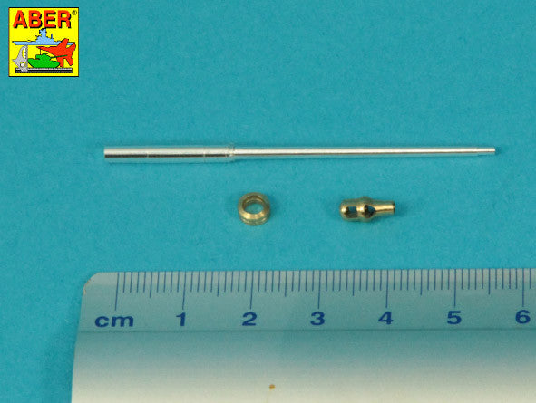 Aber 72 L-41 German 88 mm Barrel KwK 43/3 L/71 (Early) for King Tiger Porsche-Turm Late or Serien Turm Early or Jagdpanther Mid 1/72