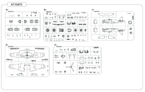 Eduard 84216 Mitsubishi A6M5 Zero Type 52a (Weekend Edition) 1/48 – image 8
